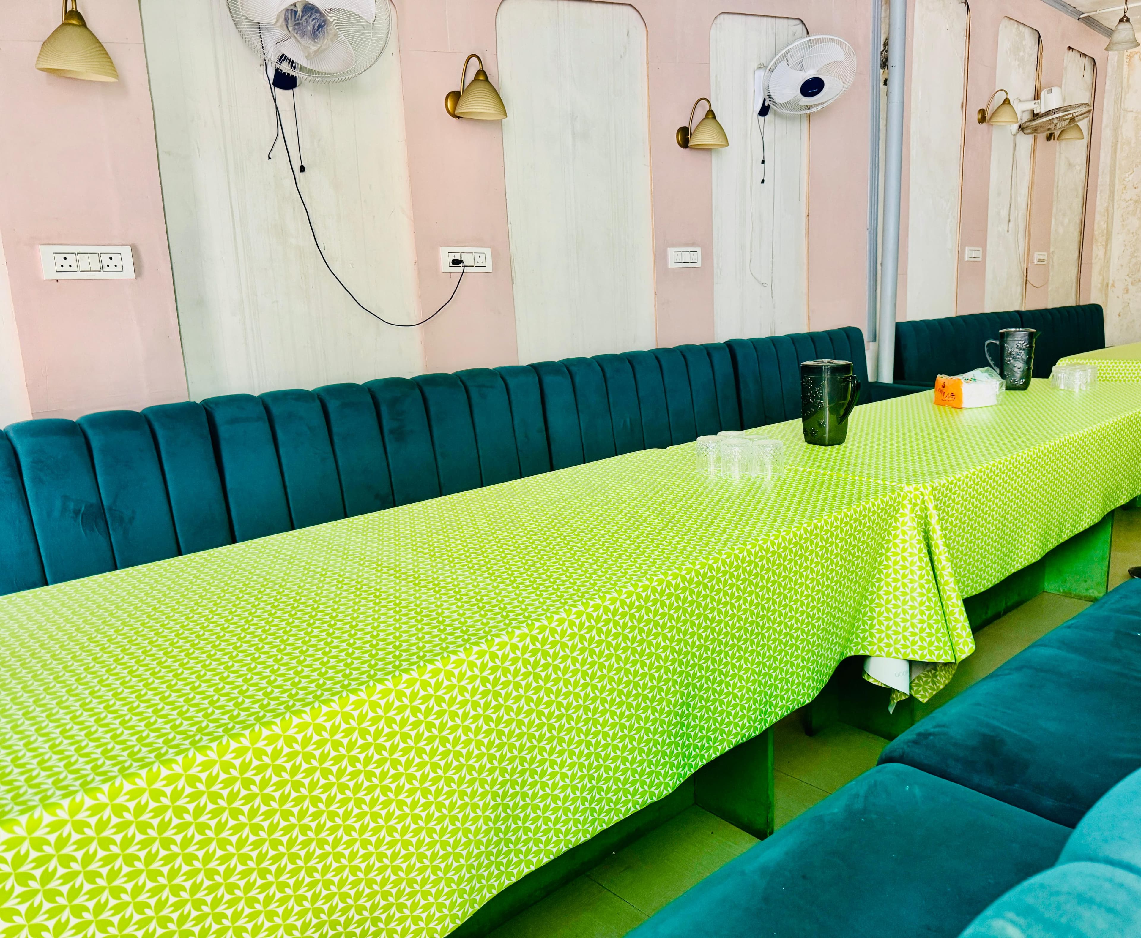 In-house restaurant dining area